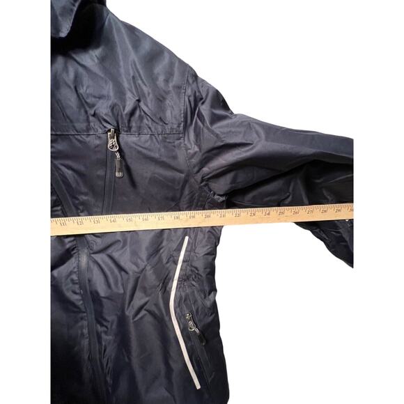 Crivit Pro Winter Ski Jacket‎ Youth Size 12 Navy Waterproof Coat - Picture 4 of 8